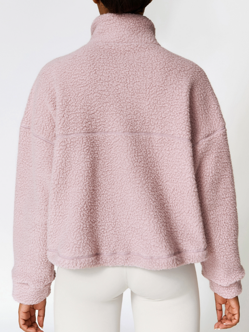 WO'S Fleece Jacket - Rose Pink