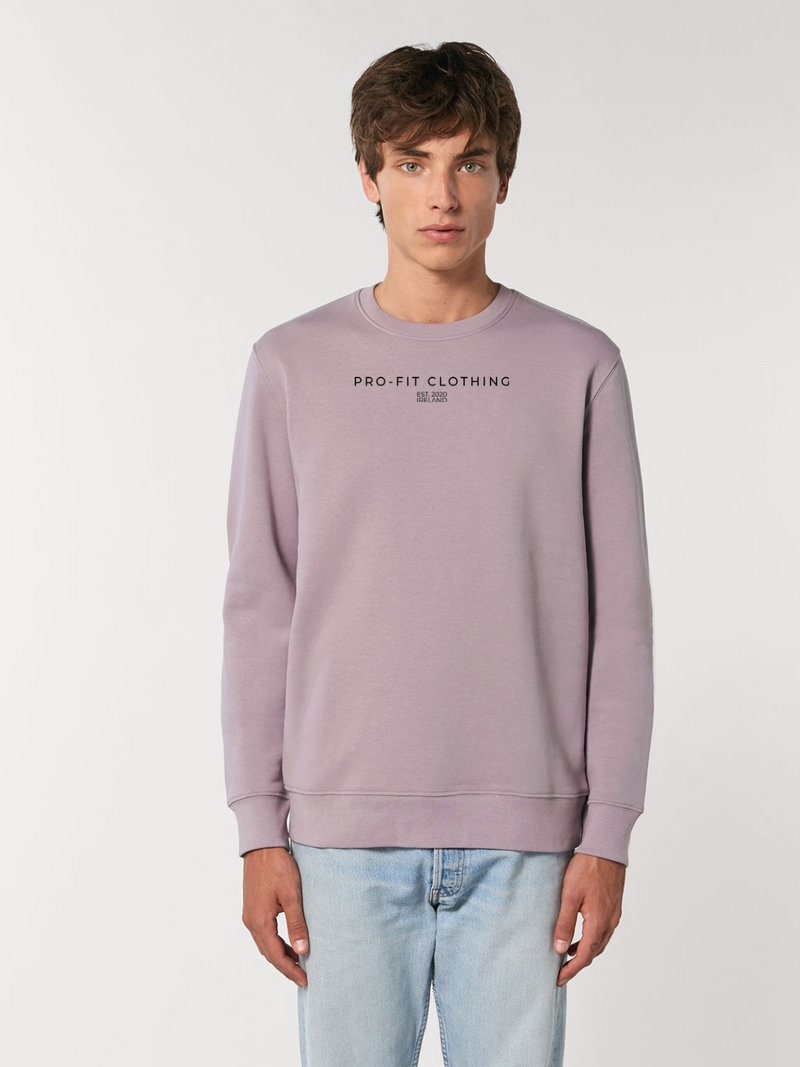 Organic Unisex Sweatshirt - Lilac Petal