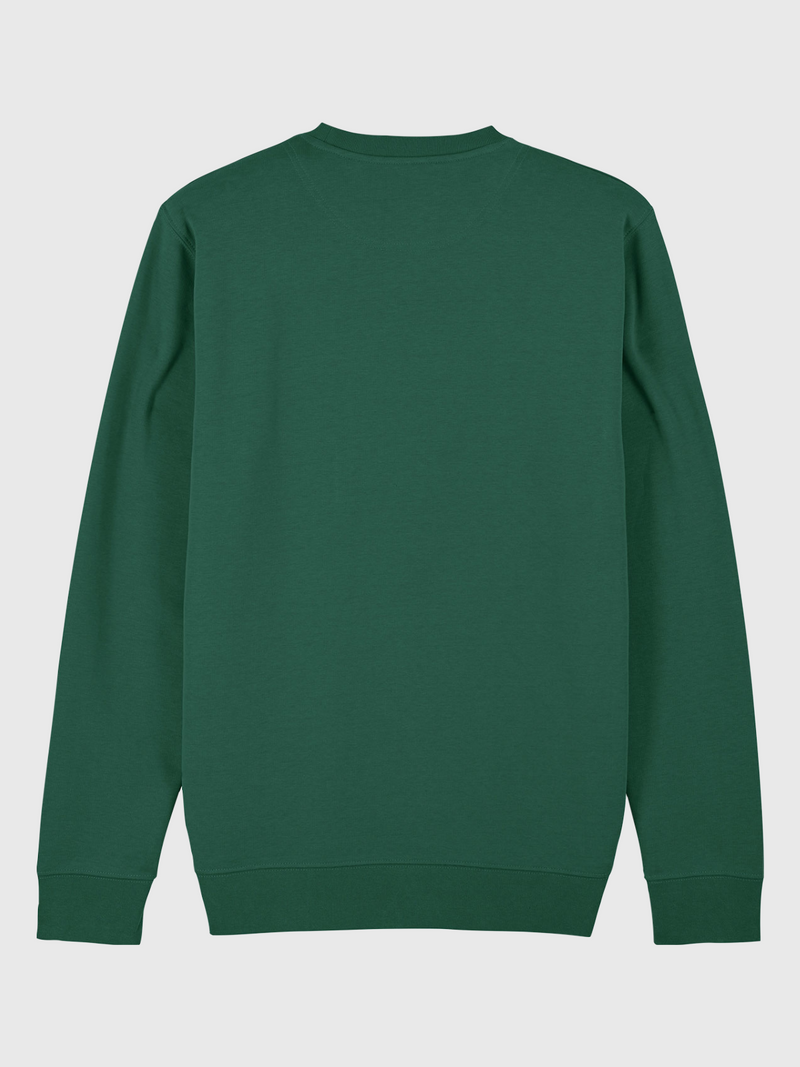 Organic Unisex Sweatshirt - Bottle Green