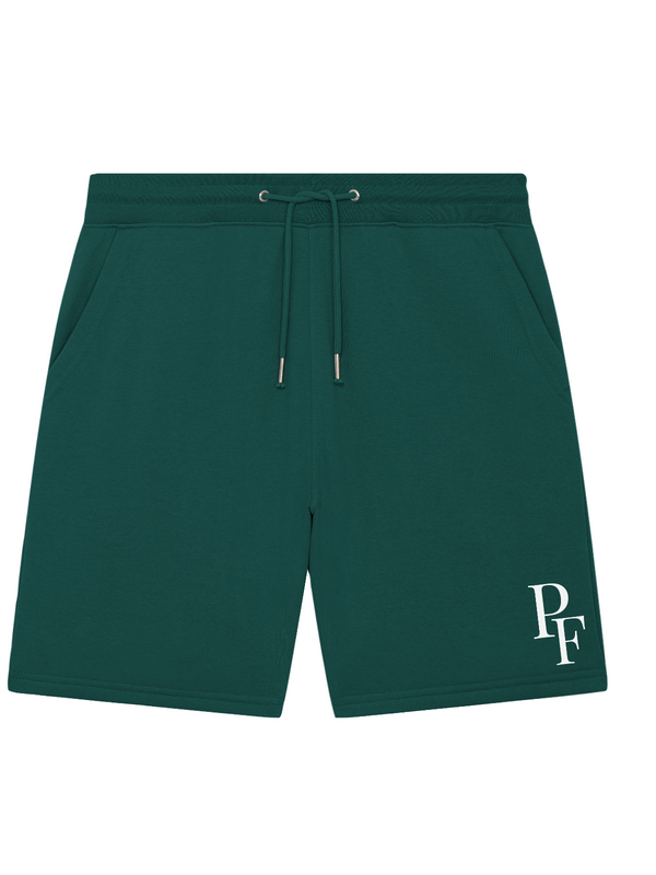 Unisex Organic Jogger Shorts - Glazed Green