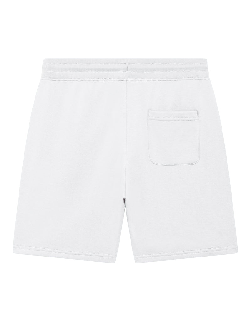 Unisex Organic Jogger Shorts - White