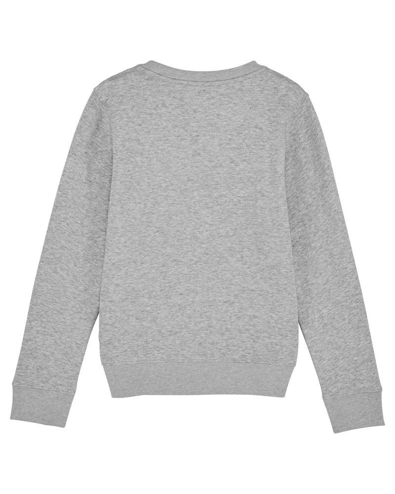 Mini Organic Unisex Sweatshirt - Heather Grey