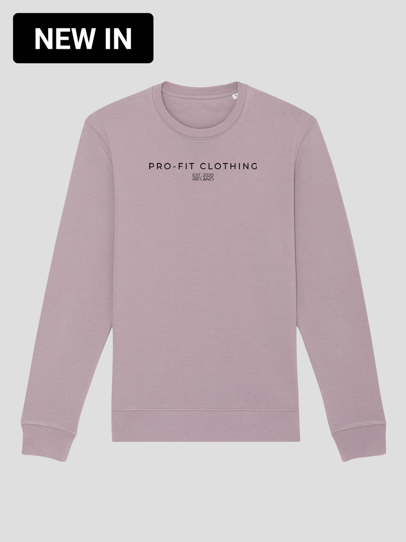 Organic Unisex Sweatshirt - Lilac Petal